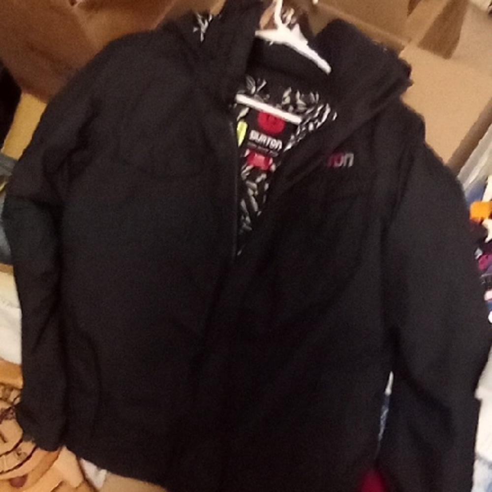Burton Midnight Black Outdoor Jacket
